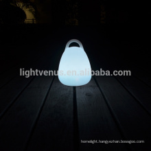 energy saving led table lamp with remote/APP/Mobile control lantern shape lamp